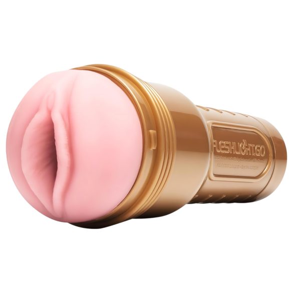 Fleshlight GO - kompakt masturbaator vagina - stamina treening - roosa