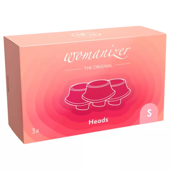 Womanizer Premium Eco - vaakumotsiku komplekt - roosa (3 tk)
