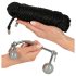 You2Toys Bondage anaalplug (149g) + BDSM köis (10m)