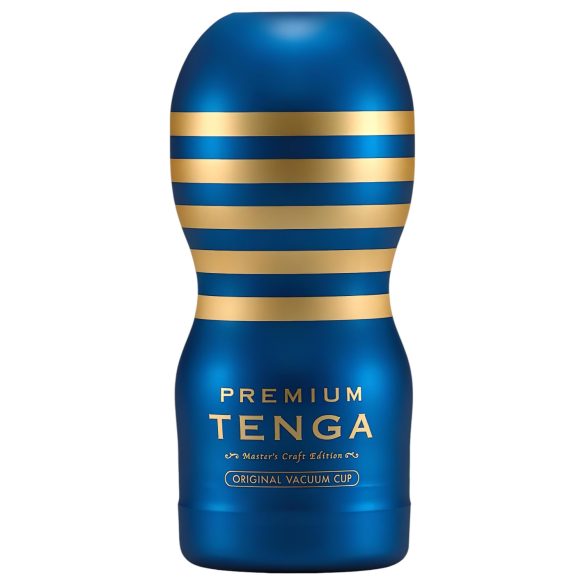 TENGA Premium Original - ühekordne masturbaator (sinine)