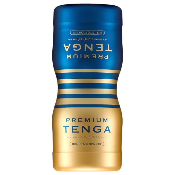 TENGA Premium Dual Sensation - ühekordselt kasutatav masturbaator