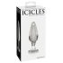 Icicles No. 26 - koonusjas, klaasist anaalplug (läbipaistev)