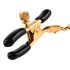 Pipedream Fetish Fantasy Gold - kuldsed nibuklambrid