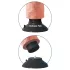 King Cock 9 - painduv vibraator iminapaga 26cm - naturaalne