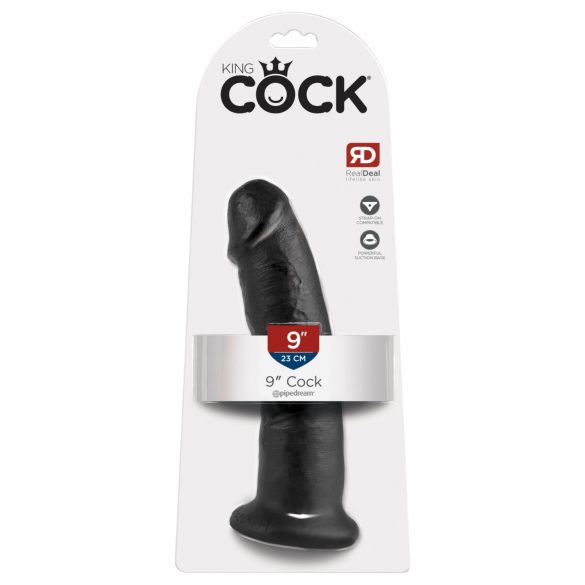 King Cock 9 - must dildo imemispadjaga - realistlik latex