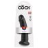 King Cock 9 - must dildo imemispadjaga - realistlik latex