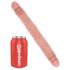 King Cock 12 Slim - elutruu topelt dildo (31 cm) - naturaalne