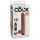 King Cock 10 - elutru pihustav dildo (25cm) - naturaalne