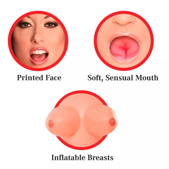 Pipedream Brooke Le Hook - elusuuruses seksnukk - kummist