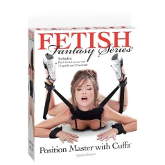  Pipedream - Fetish Position Master - BDSM sidumiskomplekt (must)