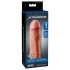 X-TENSION Perfect 1 - realistlik peenisemansett (17,7 cm) - naturaalne