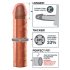X-TENSION Perfect 2 - elutru peenistüüpi varrukas (20,3cm) - naturaalne