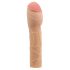 X-TENSION Perfect 2 - elutru peenistüüpi varrukas (20,3cm) - naturaalne