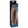 X-TENSION Mega 2 - elutruu peenisehülsi (20,3 cm) - tume naturaalne