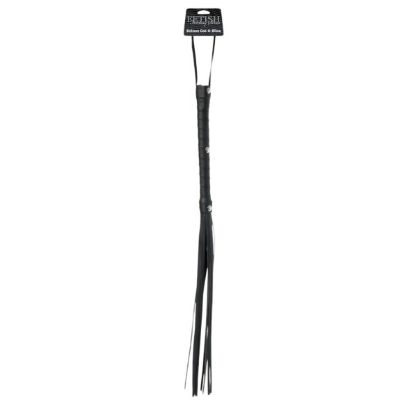 Fetish Fantasy Deluxe üheksa sabaga piits (65 cm) - must