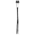 Fetish Fantasy Deluxe üheksa sabaga piits (65 cm) - must