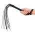 Fetish Fantasy Deluxe üheksa sabaga piits (65 cm) - must