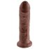 King Cock 8 dildo (20 cm) - pruun