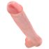 King Cock 15 - iminapaga, munanditega dildo (38 cm) - naturaalne