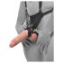 King Cock Strap-on 10 - õõnes rihmaga kinnitatav dildo 25 cm