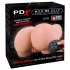 PDX Elite Milk Me Silly - vibratsiooniga nuku masturbator (naturaalne)