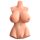 PDX Perfect 10 - Suurrinnaline Torsomasturbaator (Naturaalne)