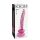 Icicles nr. 86 - roosa peenisekujuline klaasdildo