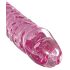 Icicles nr. 86 - roosa peenisekujuline klaasdildo