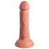 King Cock Elite 6 - realistlik dildoga iminapaga - 15cm naturaalne