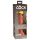 King Cock Elite 6 - iminapaga, elutruu dildo (15 cm) - tume