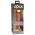 King Cock Elite 6 - iminapaga, elutruu dildo (15 cm) - tume