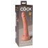 King Cock Elite - realistlik dildoga iminapaga - 18cm naturaalne