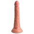 King Cock Elite - realistlik dildoga iminapaga - 18cm naturaalne