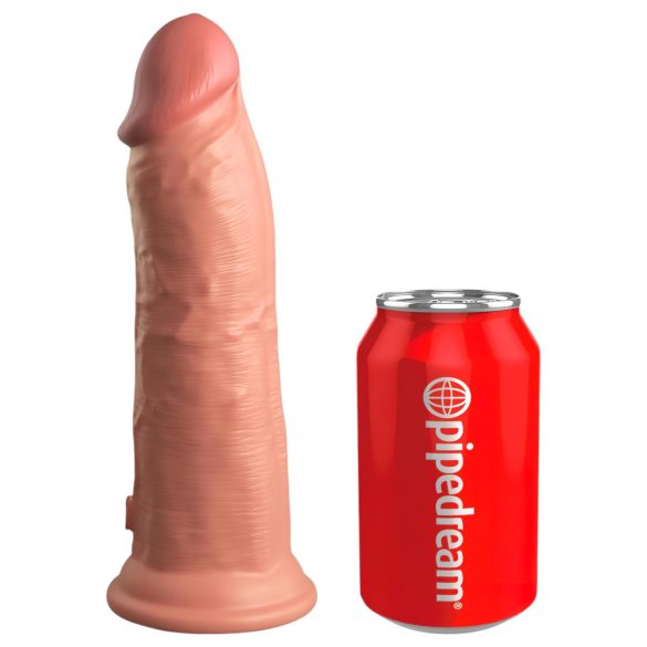 King Cock Elite 8 - realistlik dildos imukupuga 20cm - naturaalne