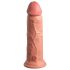 King Cock Elite 8 - realistlik dildos imukupuga 20cm - naturaalne
