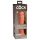 King Cock Elite 8 - iminapaga dildofallo (20 cm) - tume naturaalne