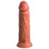 King Cock Elite 8 - iminapaga dildofallo (20 cm) - tume naturaalne