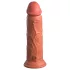King Cock Elite 8 - iminapaga dildo 20cm - tume naturaalne