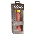   King Cock Elite 6 - připínací, realistické dildo (15 cm) - tmavě přírodní