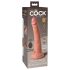 King Cock Elite 7 - iminapaga, raadioga dildo 18cm - naturaalne