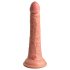King Cock Elite 7 - iminapaga, raadioga dildo 18cm - naturaalne