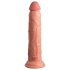King Cock Elite 9 - iminapaga vibraator 23cm - naturaalne