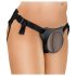 King Cock Elite Mugav Kinnitusalus - pruun strap-on püksikute komplekt