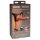 King Cock Elite Comfy - rihmaga kinnitatav dildo (tume naturaalne)