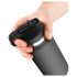 Salajane nauding Flask - kunsttupp pudelis (must-naturell)