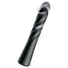  Anal Fantasy Twist Ecstasy - pöörlev-tõukav anaalvibraator (must)
