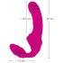 Strepless Strap-On - kinnita ja naudi vibreerivat elamust (roosa)