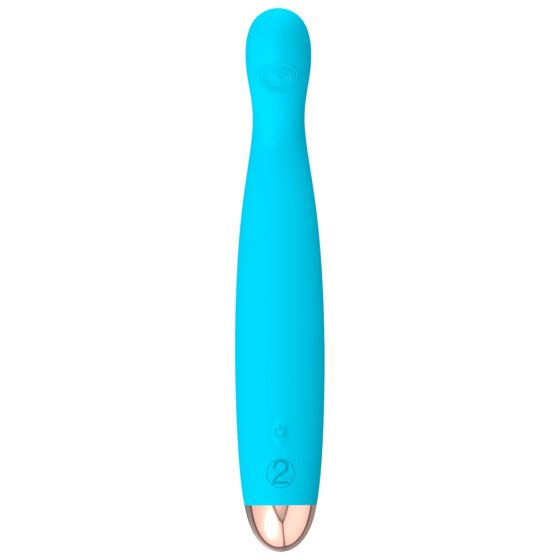 Cuties Mini - Rechargeable, waterproof, G-spot vibrator (turquoise)