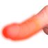 King Cock Plus 6,5 - munandiga tõukevibraator - naturaalne