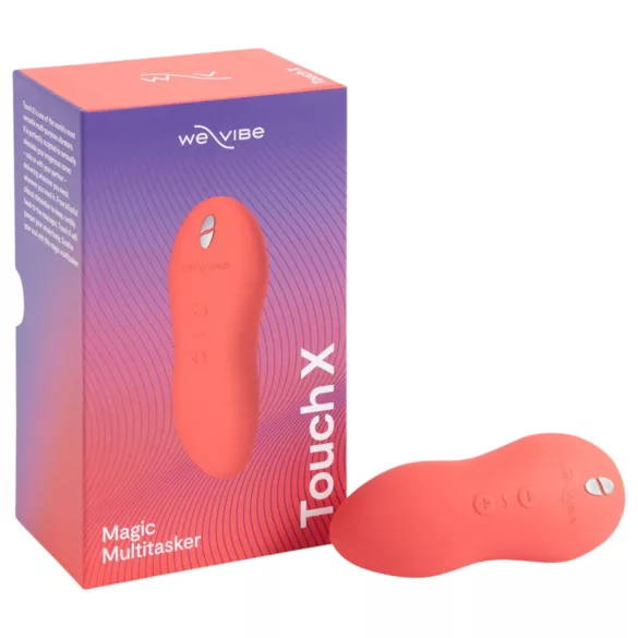 We-Vibe Touch X - aku vibraator - veekindel - kliitori stimulaator - korall
